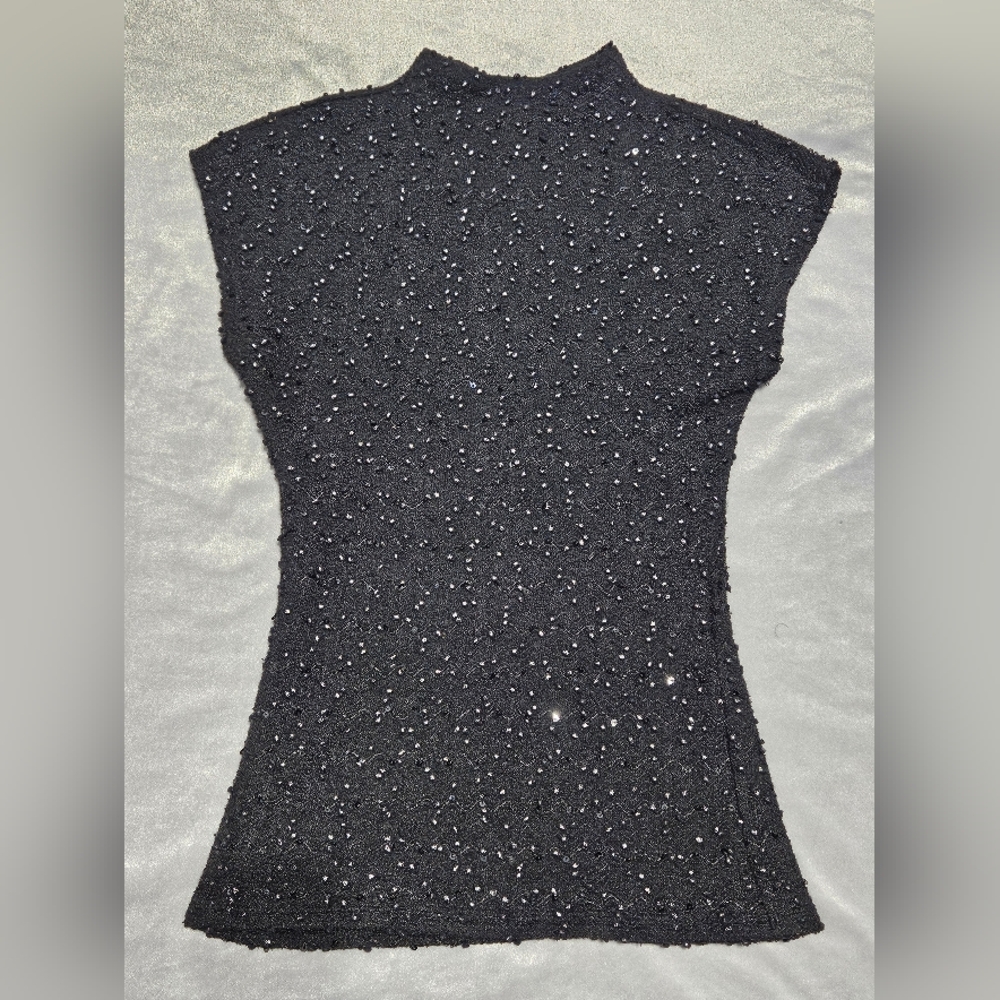 Jennifer Lopez dressy beaded top Size XS